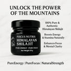 Pure Himalayan Shilajit Resin (30g) – Natural Energy, Strength & Focus Supplement