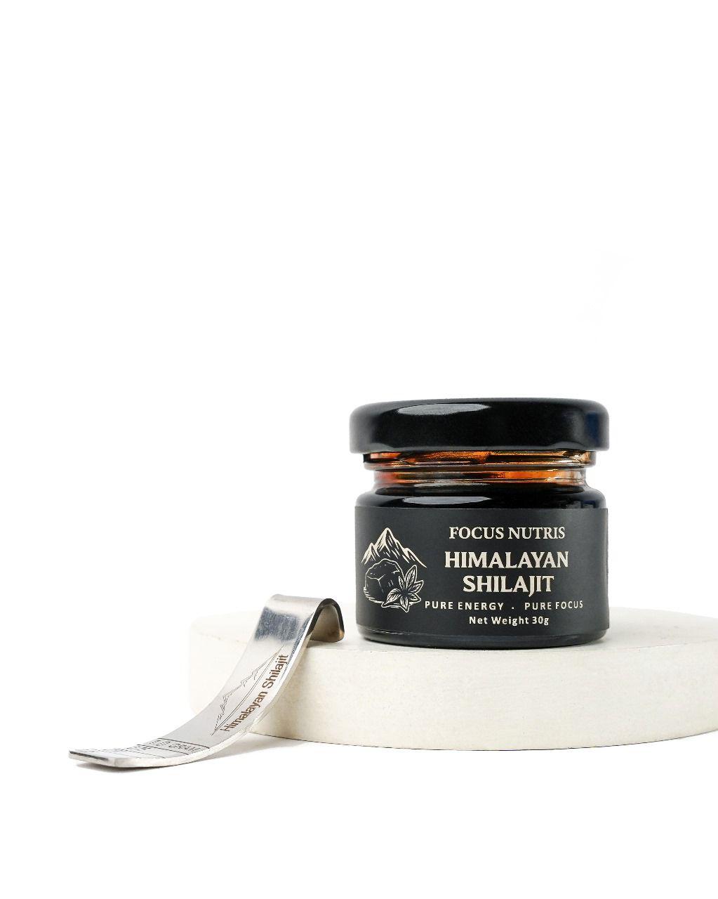 Pure Himalayan Shilajit Resin (30g) – Natural Energy, Strength & Focus Supplement