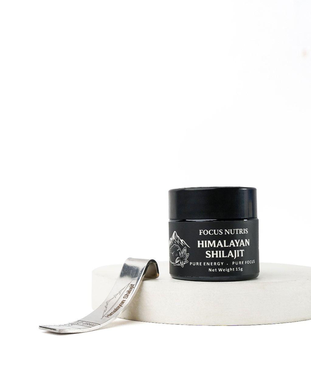 Pure Himalayan Shilajit Resin (15g) – Natural Energy, Strength & Focus Supplement