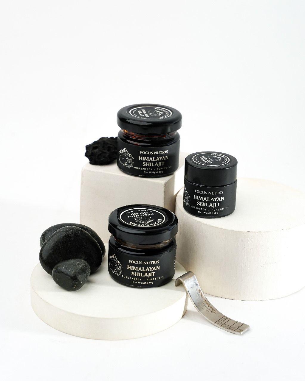 Pure Himalayan Shilajit Resin (15g, 20g & 30g) – Natural Energy, Strength & Focus Supplement