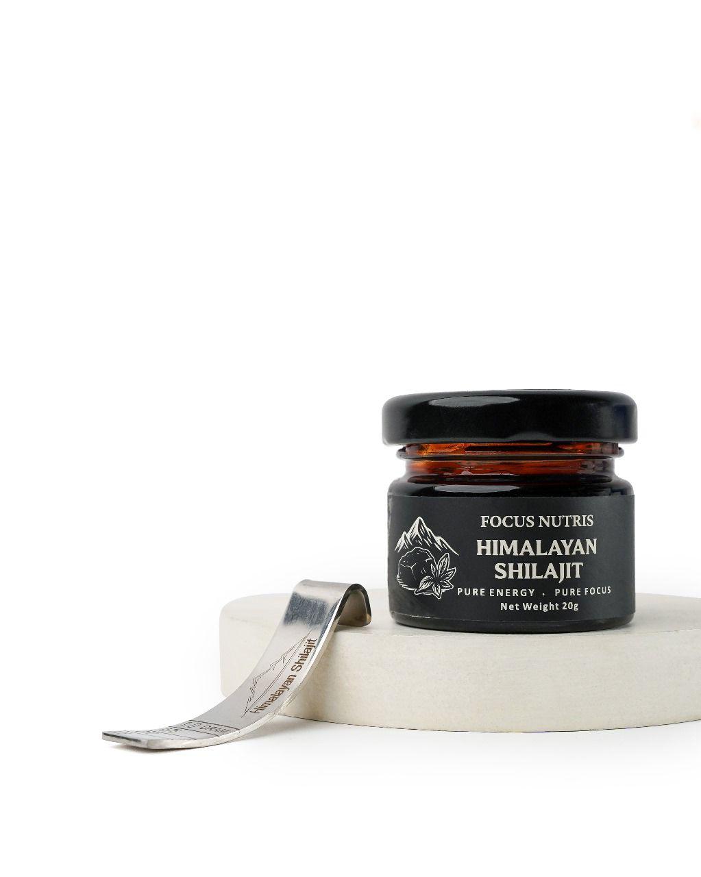 Pure Himalayan Shilajit Resin (20g) – Natural Energy, Strength & Focus Supplement